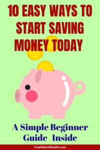 Easy Ways to Start Saving Money 