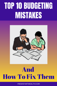 Budgeting Mistakes
